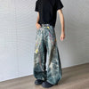 Durable Slim Fit Easy Cut Graphic Denim