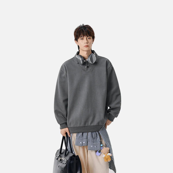 Everyday Polo Long Sleeve Top