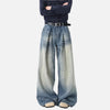 Metro Blue Rinse High-Rise Bell Leg Denim