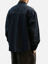 Shadow Stripe Boxy Long Sleeve Shirt