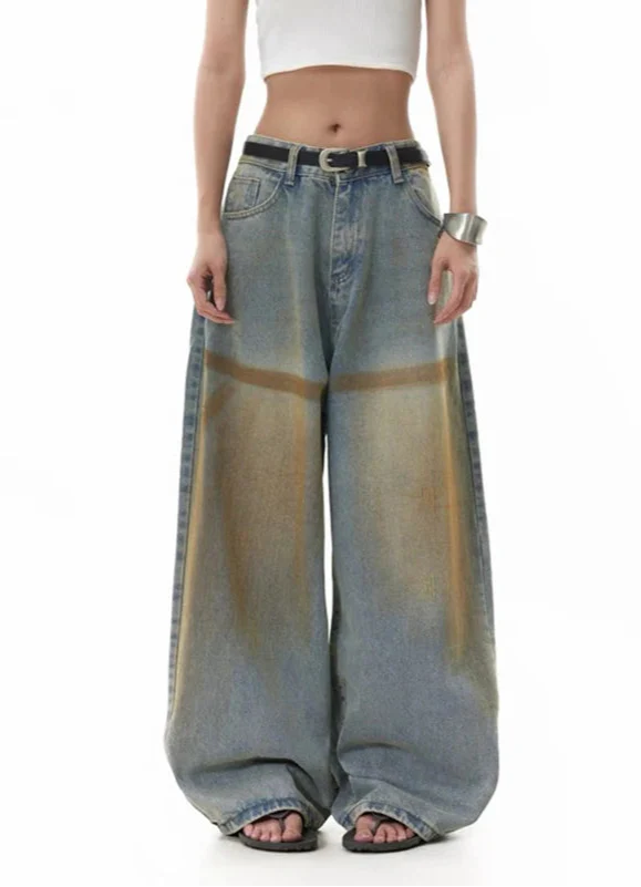 Elevated 2000s Urban Beat Denim