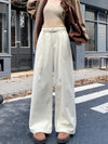 Elegant Cord Wide-Leg