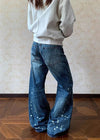 Classic 2000s Style Rinse Boyfriend Denim