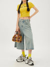 Casual Heritage Edge Denim Shorts