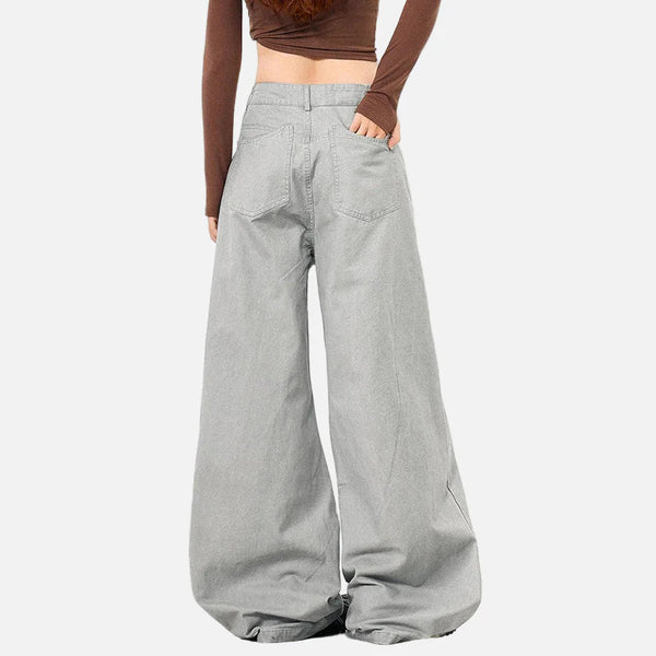 Block Belt Street Trousers alternatif görünüm