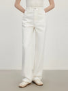 Women Sleek Chic Minimalist High-Rise Summer Denim
