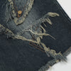 Worn-In Celestial Denim Shorts
