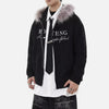 Faux Fur Essential Zip Hoodie