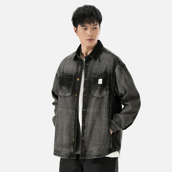 Heavy Stone Workshop Wash Denim Jacket