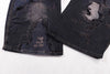 Yıkanmış Yırtık Detaylı İspanyol Paça Jean Pantolon, stil görünüm — Navra Wear
