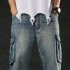 Chic Relaxed Relaxed Utility Denim Short
