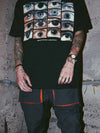 Shadow Throwback Drop-Shoulder Shadow-Print T-Shirt