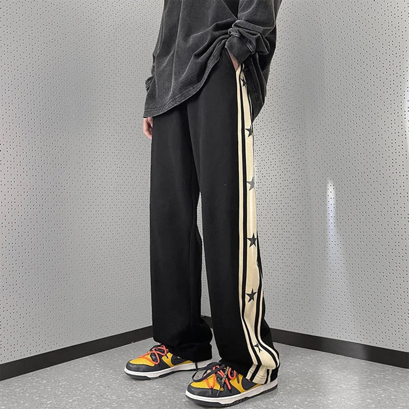 Vintage Yıldız Baskılı Jogger, önden görünüm — Navra Wear