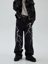 Western Rinse Bell Lightning Denim