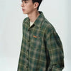 Plaid Lapel Cool Vintage Autumn Top