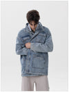 2000s Flattering Relaxed Workshop Denim Jacket