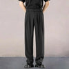 Wrinkle-Free Straight Suit Trousers