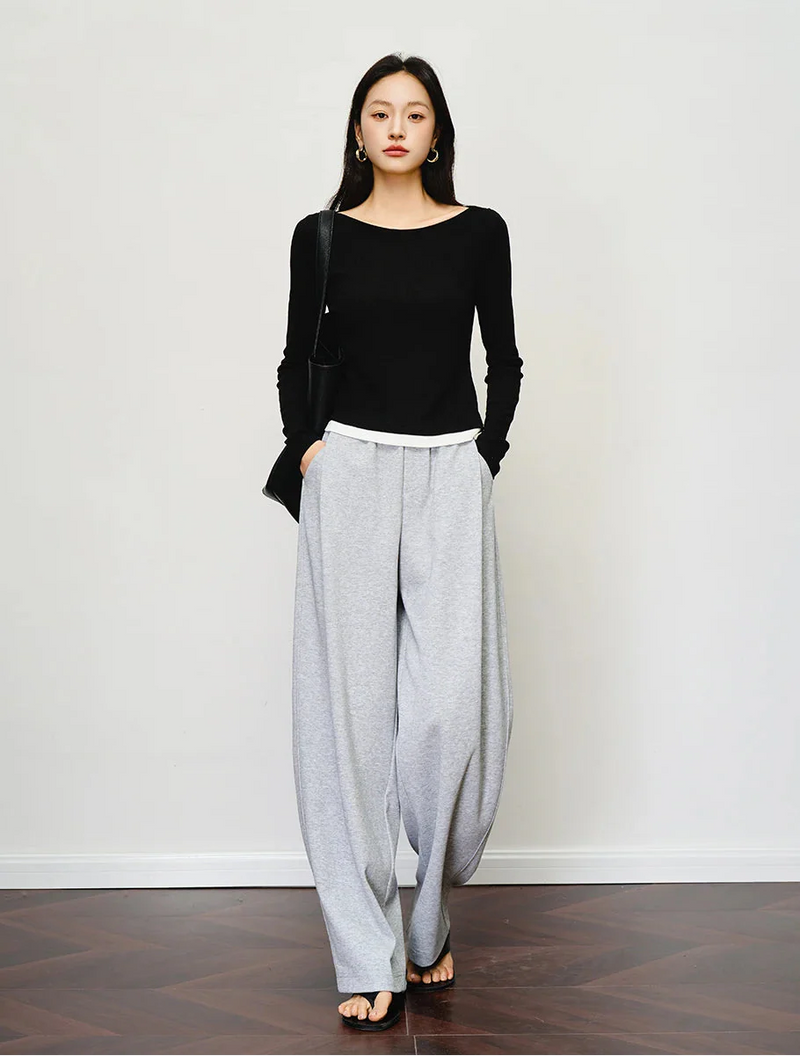 Y2K Effortless Wide-Leg