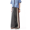 2000s Plaid Wide-Leg