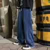 Baggy Kore Baskılı Jean Pantolon, kombin görünüm — Navra Wear