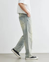 Heritage Sleek Classic Faded Bell Leg Relaxed Denim