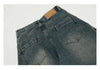 Vintage Yıkanmış Yırtık Detaylı İspanyol Paça Jean Pantolon, kombin görünüm — Navra Wear