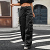Women Classic Mid-Waisted Utility Denim