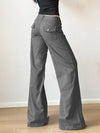 Heritage Gray Relaxed Fit Street Jeans