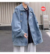 Metro Heritage Faded Zipper Denim Jacket