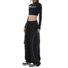 Striped 2000s Relaxed Street Pants