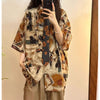 HK Bloom Retro Woven Shirt