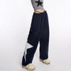 Kadın Wide Leg Jogger, arka görünüm — Navra Wear