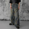 Vintage Baggy Jean Pantolon, kombin görünüm — Navra Wear