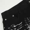 Metro Black Diamond Stellar Mosaic Bell Leg Denim