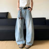 Heritage Summer Rinse Relaxed Bell Leg Denim