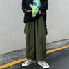 Wide Leg Relaxed Street Pants