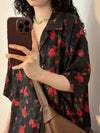 Wa-Style Floral Vintage Loose Blouse