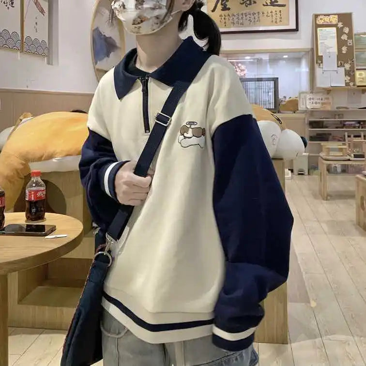 Japan Pup Patch Vintage Sweatshirt