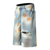 Color Wreck Tie-Dye Shorts