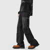 Metro Pintuck Relaxed Utility Denim
