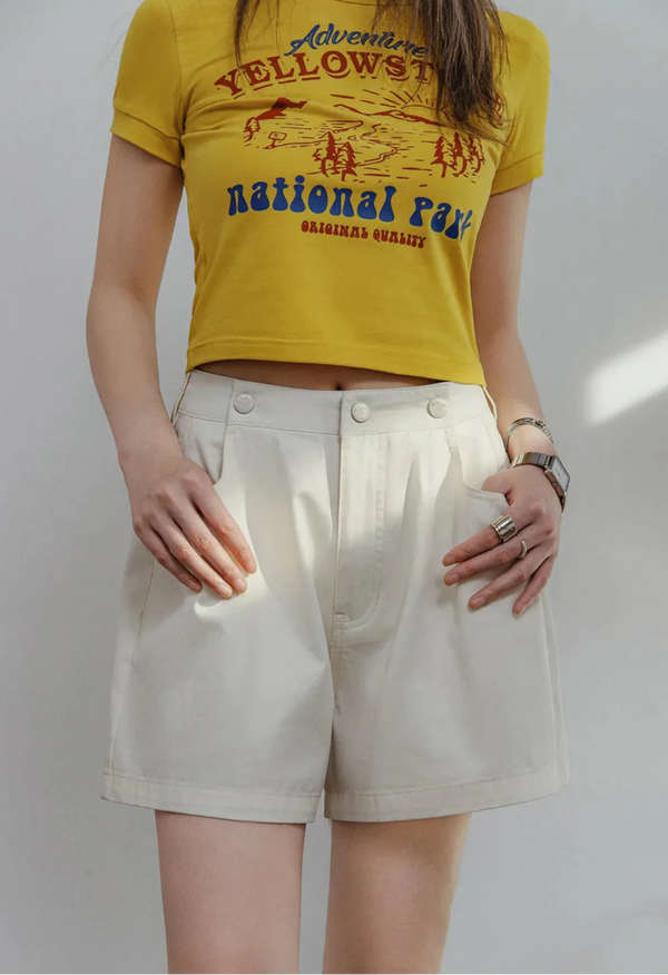 Nostalgia Wash Women's Denim Shorts alternatif görünüm