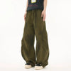 Contrast Green Relaxed Classic Bell Leg Denim