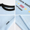 Color Block Tişört, yan görünüm — Navra Wear