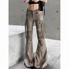 Micro Horn Stereoscopic Pocket Denim