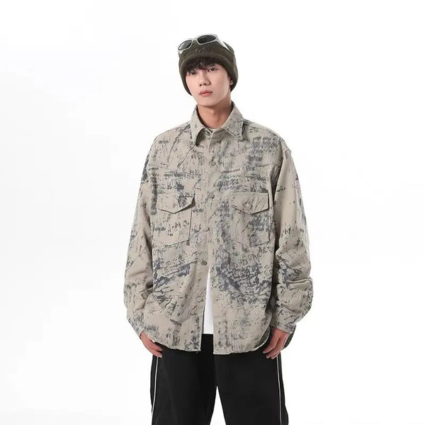 Apex Western City-Ready Batik Denim Jacket alternatif görünüm