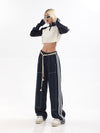 Rope High-Rise Baggy Denim