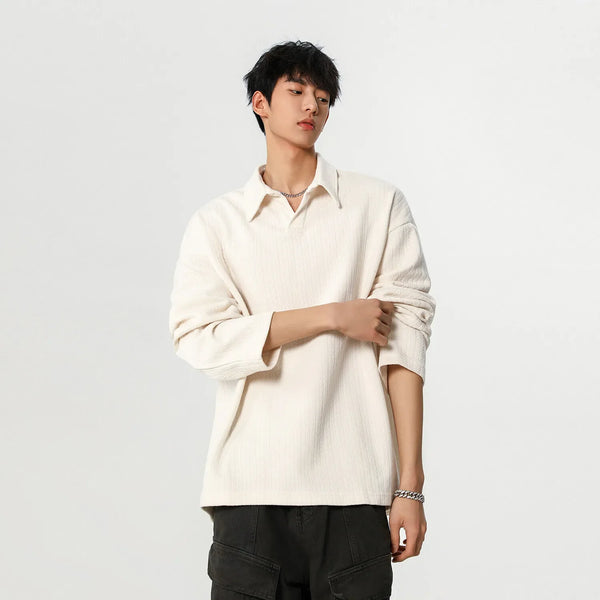 Enduring Youth Off-Duty Breezy-Cut Fit V-Neck Sport-Collar T-Shirt