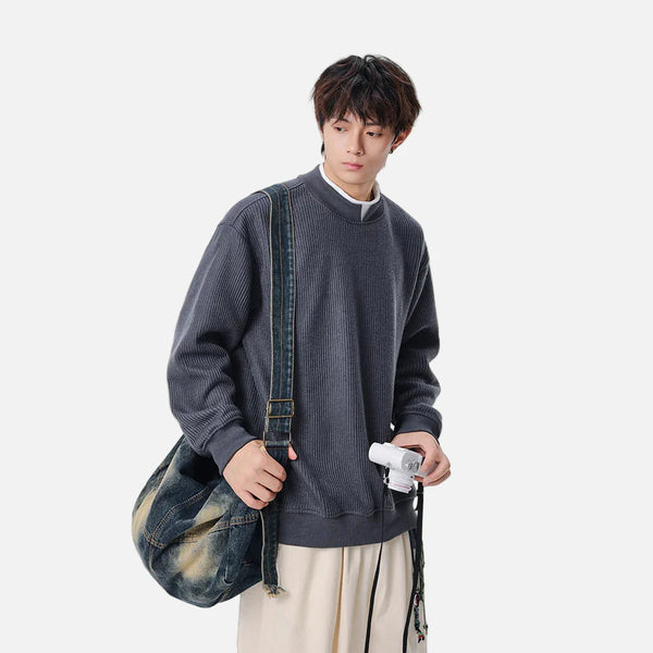 Frost Mock Neck Knit Top alternatif görünüm