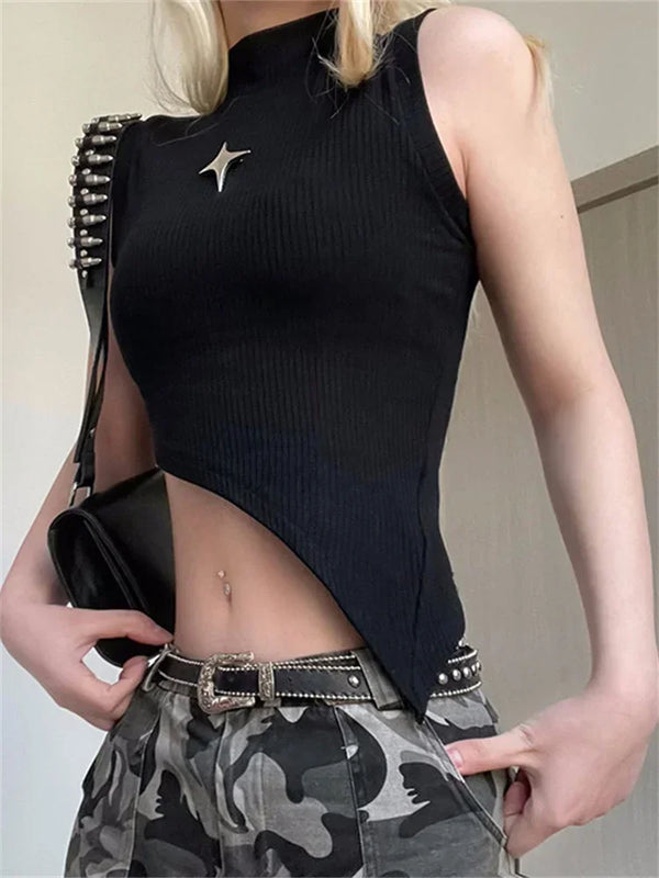 Digital-Age Starlight Shimmer Top alternatif görünüm