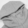 Curved Seam Zip-Up Sweatshirt